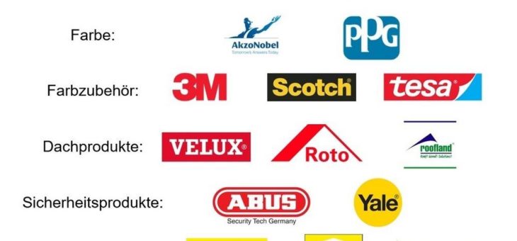 Europäisches DIY-Branding: deutsche Konzerne oft vorne