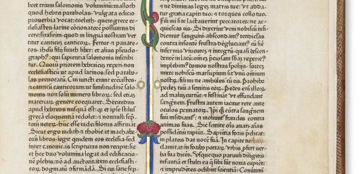 € 1 Million for Bible from Gutenberg-Press