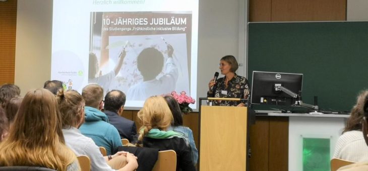 10-jähriges Jubiläum des Fernstudiums „Frühkindliche inklusive Bildung“