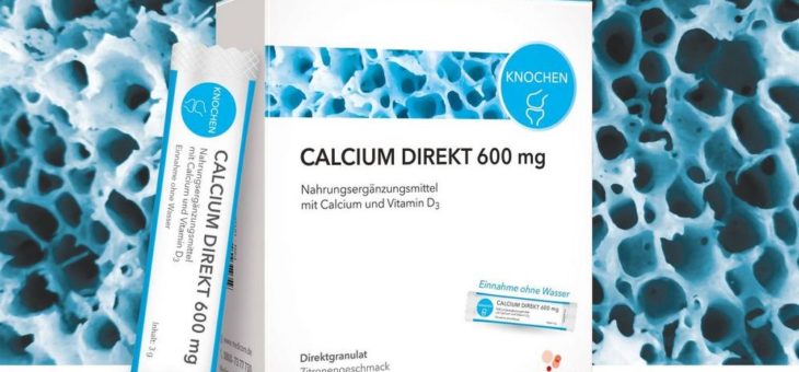 Knochenstarke Ernährung: Calcium Direkt 600 mg