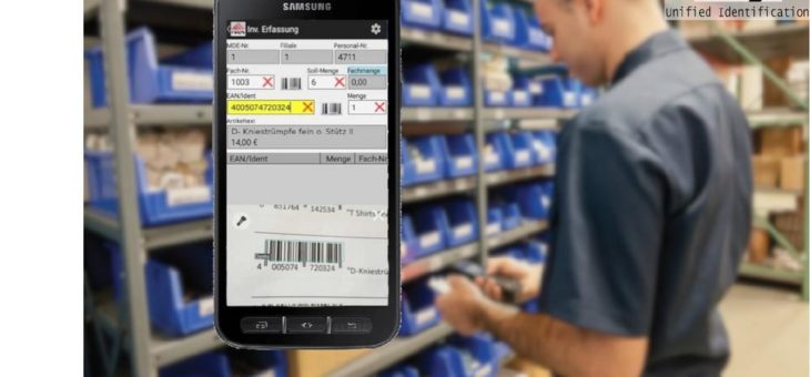 Inventur App von COSYS für eine einfache Inventur in Ihrem Unternehmen