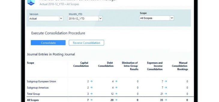 Jedox bringt Best-Practice-Lösung für die Finanzkonsolidierung auf den Markt
