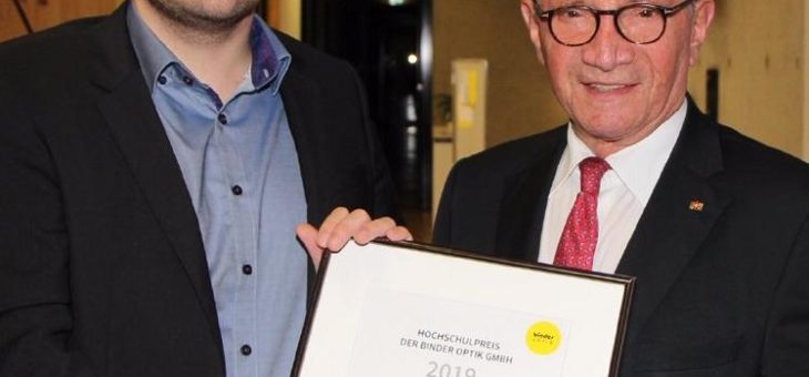 Binder-Optik-Preis für Kontaktlinsen aus dem 3D-Drucker