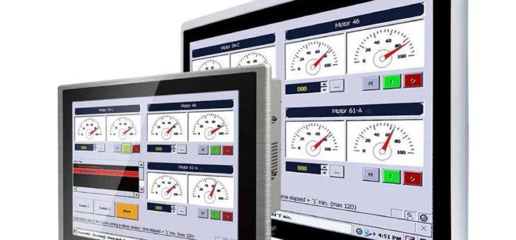 Industrie-Displays mit 3-in-1 Anschluss