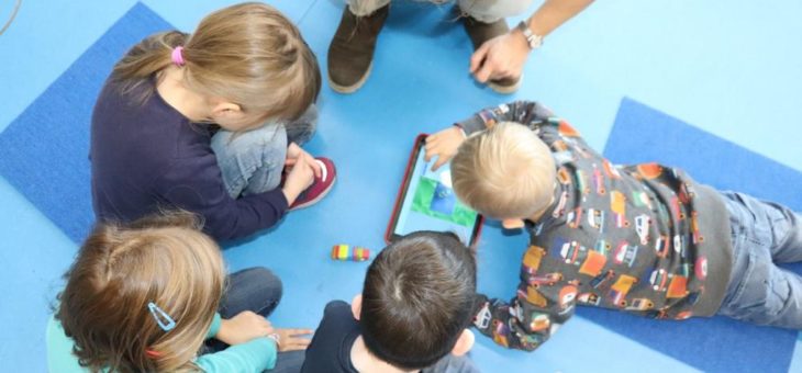 Kita-Kinder werden zu großen Entdeckern
