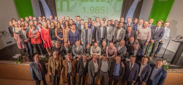W&H sagt 80 Jubilaren DANKE!