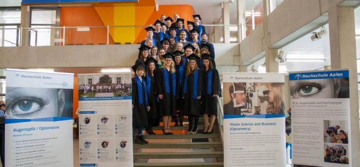 Masterabsolventen der Hochschule Aalen erhalten Karl Amon Optometry Award