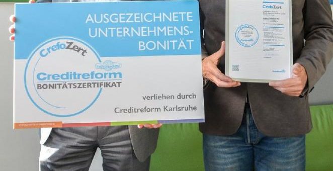 Bonitätszertifikat „Crefozert“ für Asseco Solutions erneut verlängert
