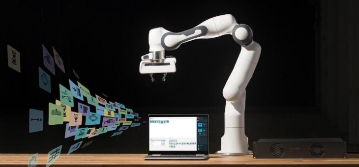 Kollaborativer Roboter „Panda“ am Asseco-Stand: Wenn der Roboter zum Software-Anwender wird