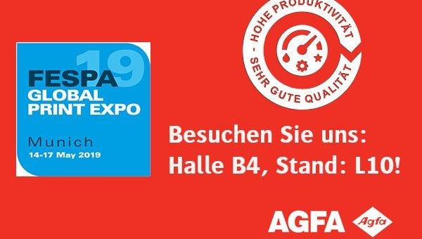 Agfa präsentiert sein Flaggschiff Jeti Tauro H3300 LED auf der FESPA 2019