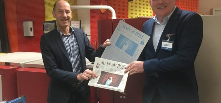 Mediengruppe Main-Post, Würzburg: „Effizienzsteigerung dank der Attiro ZH Auswascheinheit bei reduzierten Produktionskosten!“