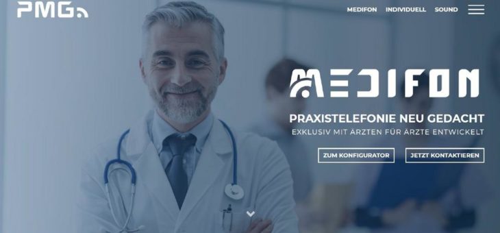 PMG präsentiert MEDIFON® und verändert die Kommunikation zwischen Arzt und Patient