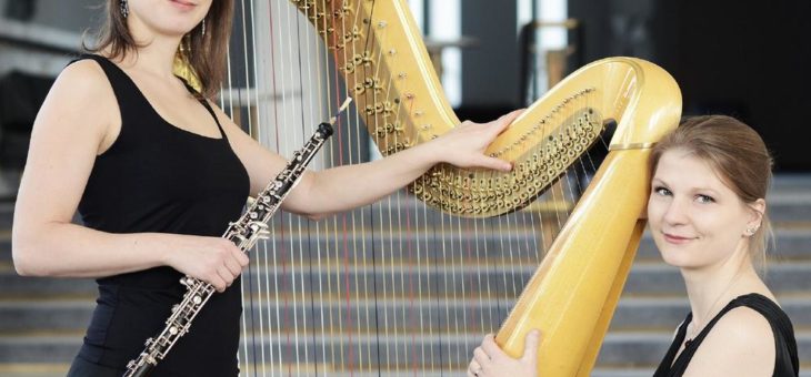 Oboe und Harfe bei der nächsten KlassikLounge im Grillo-Theater
