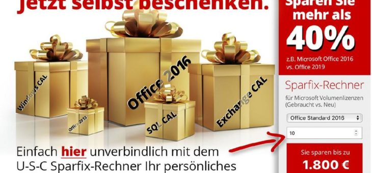 IT-Restbudgets sinnvoll ausgeben mit Gebrauchter Software