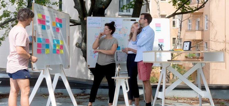 Analoge Whiteboards aus Berlin fördern die Digitalisierung in Unternehmen