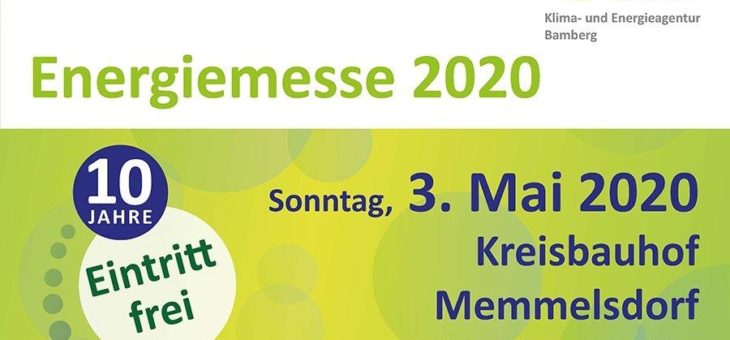 Energiemesse 2020 in Bamberg