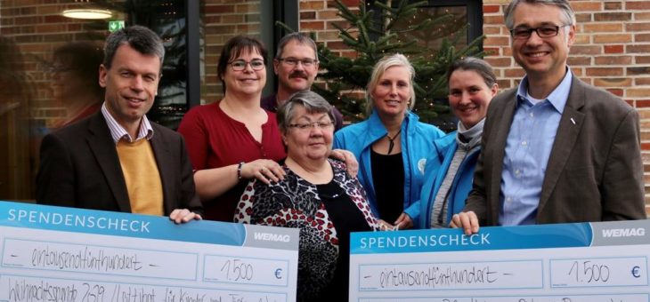 Weihnachtsspende für gute Zwecke