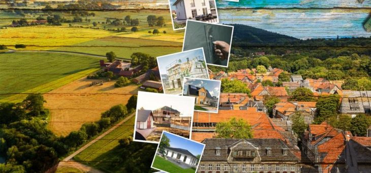 Massivhaus bauen in der Stadt oder auf dem Land?