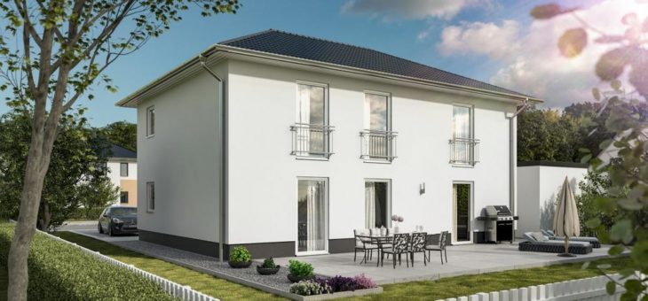 Stadthaus für 2 Familien: Das neue Massivhaus „Flair 180 Duo“