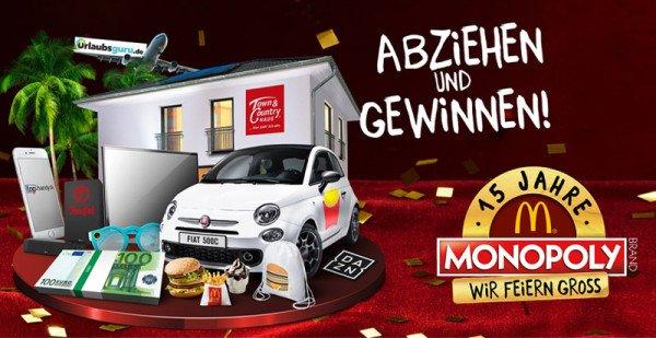 Traumhaus beim McDonald’s Monopoly gewinnen – Essen, abziehen und jubeln!
