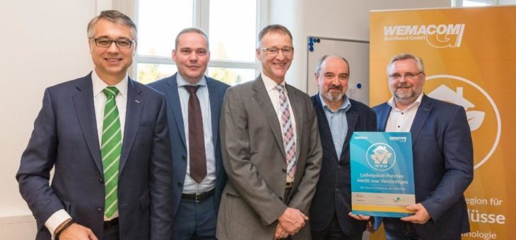 1.350 Kunden surfen bereits im modernen Glasfasernetz