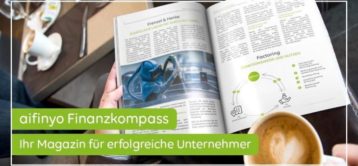 aifinyo Finanzkompass 11/2019: Das erwartet Sie im Magazin für erfolgreiche Unternehmer!