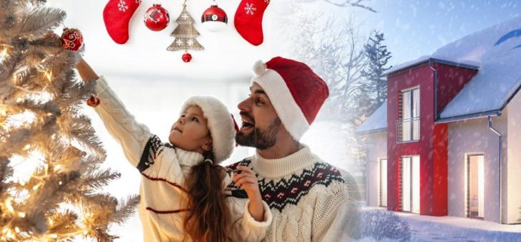Bevor das Christkind vor der Tür steht – Tolle Ideen für eine Weihnachtsdeko am Massivhaus