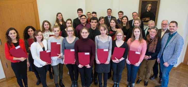 Wichtige Unterstützung für das Studium: Die Hochschule für Musik Franz Liszt Weimar vergibt 28 Deutschland-Stipendien