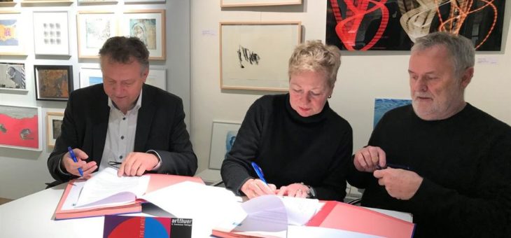 Langfristige Kooperation zur „artthuer – Kunstmesse Thüringen“ zwischen dem Verband Bildender Künstler Thüringen e.V. und der Messe Erfurt GmbH vereinbart