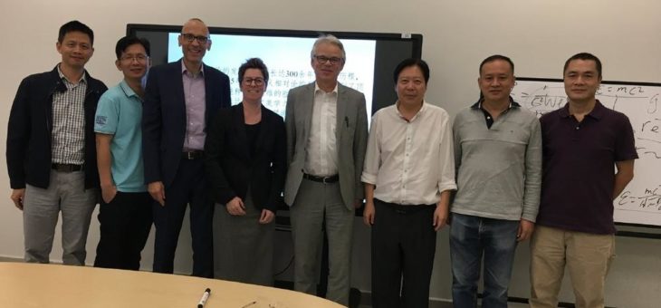 Professoren der Hochschule Aalen als Gastdozenten in China