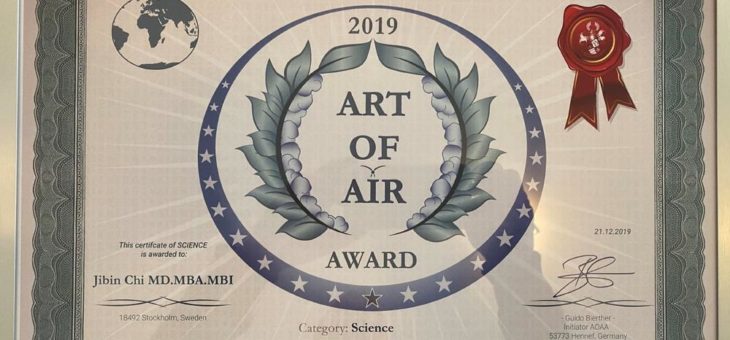 Dr. Jibin Chi erneut mit dem „Art of Air Award“ ausgezeichnet