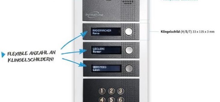 DITAcreate: Die modulare Gegensprechanlage für Wohnanlagen