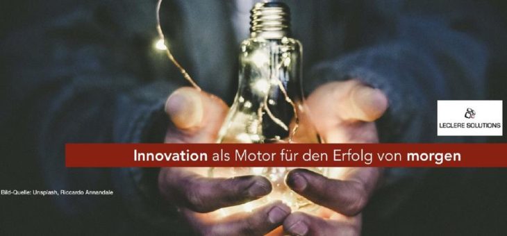 KMU´s: Keine Zeit für Transformation und Innovation? Save the Date: 13.01.2020