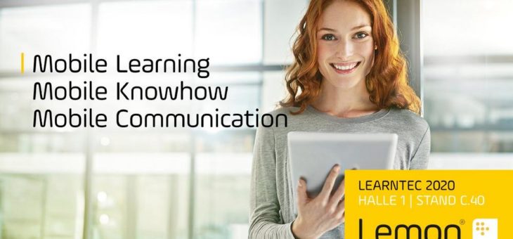 Lemon® auf der LEARNTEC 2020 in Karlsruhe