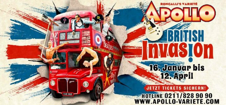 British Invasion – neue Show in Roncalli’s Apollo Varieté