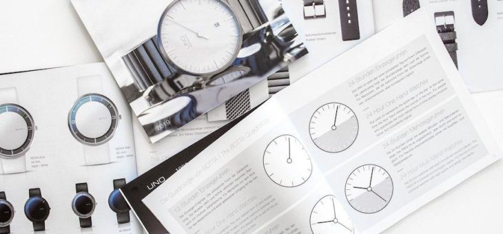 Eine Uhr für jede Persönlichkeit – neuer Katalog von BOTTA erklärt Philosophie hinter den Uhren und wird zweisprachig
