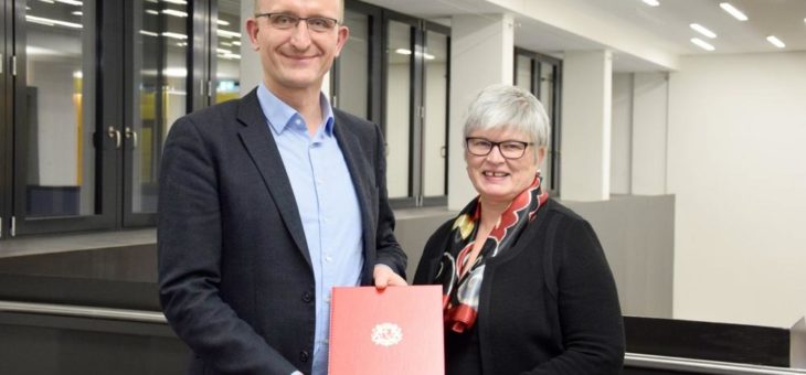 Dr. Jürgen Knies neuer Professor für Infrastrukturplanung umwelt- und energietechnischer Anlagen
