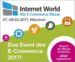 E-Commerce-Experte als Aussteller auf der Internet World Messe 2017 in München vertreten