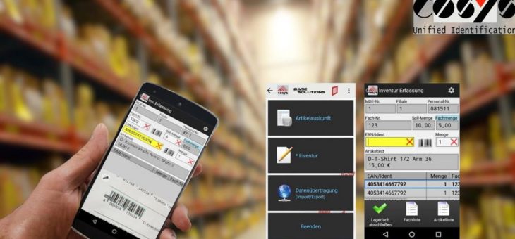 Die Inventur App von COSYS Hilft Ihren bei der Inventur