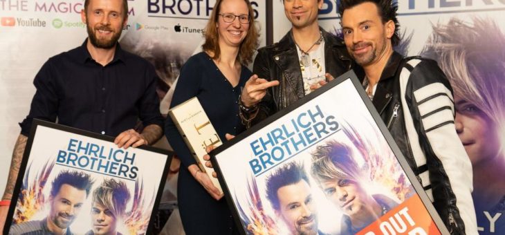 Ausverkaufte Show der Ehrlich Brothers mit Sold Out Award gekürt