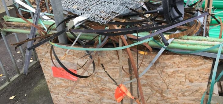 Schrottabholung NRW  intelligente Wiederverwertung von Eisen und Altschrott