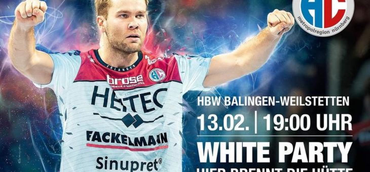 HC Erlangen: „White Party“ gegen Balingen