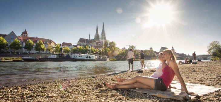 „Strand-Feeling“ vor Welterbe-Kulisse