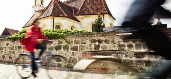 Meditation im Fahrradsattel: Auf dem neuen Kirchenradweg den Lärm der Welt vergessen