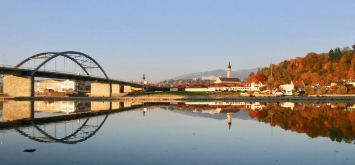 Goldener Herbst an der Donau