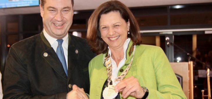 Ilse Aigner folgt auf Markus Söder – bei einer Regensburger Traditionsauszeichnung