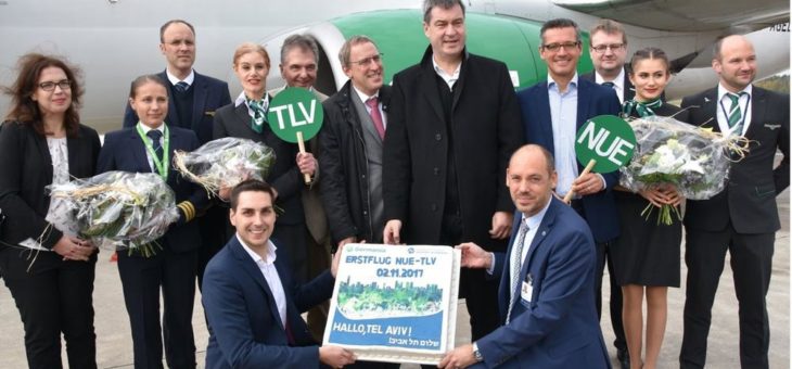 Neu: Nonstop von Nordbayern nach Tel Aviv