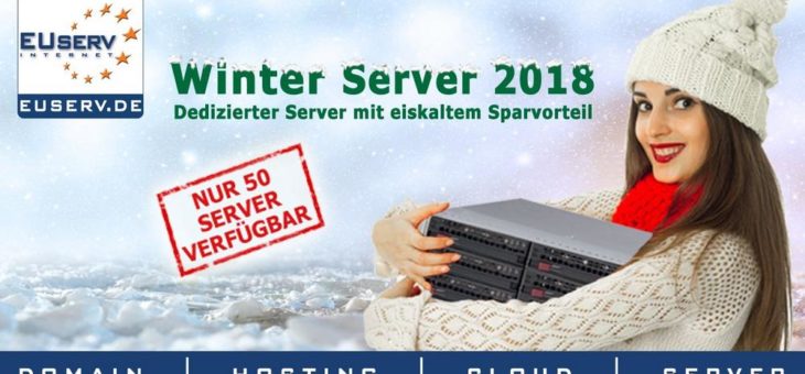 EUserv bringt Jubiläums-Winter-Server mit Intel „Kaby Lake“ Architektur und 50 IP-Adressen