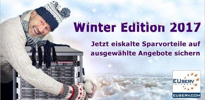 EUserv bietet Server und Online-Speicher als limitierte „Winter Edition 2017“
