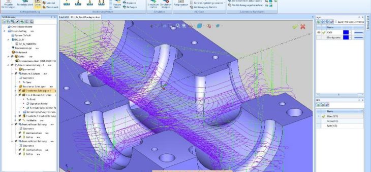 BobCAD-CAM – Hocheffizientes Fräsen durch adaptive Werkzeugwegstrategien